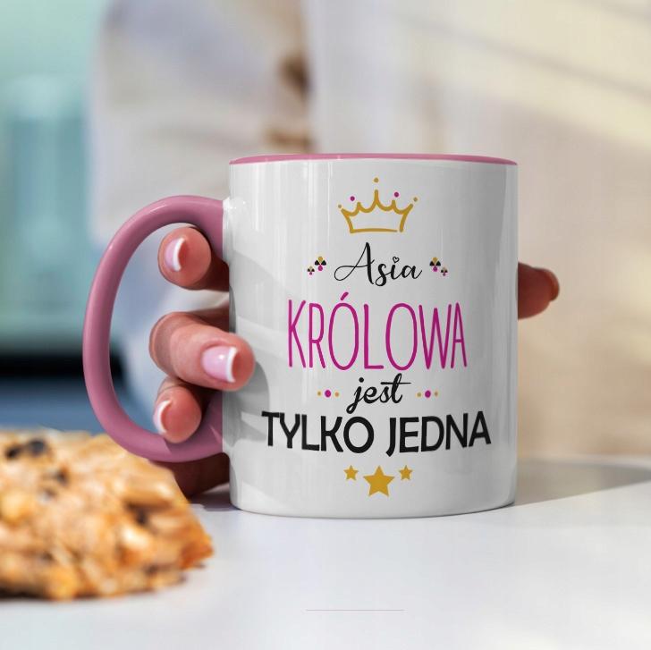 Kubek Królowej Z Własnym Imieniem Niepowtarzalny Prezent Na Każdą Okazję