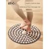 Heart Foot Massage Cushions Solid Wood Health Care Improve Sleeping Acupoint Meridian Abrasion Resistant Shiatsu Sheet For Home Pedicure Non Slip