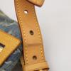 Louis Vuitton 06 M95049 Monogram Denim Baggy PM Long Strap Shoulder Bag blueUsed