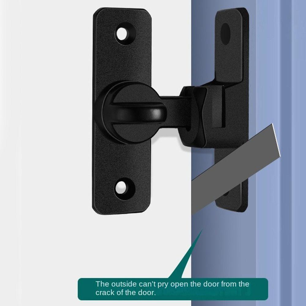 Safety Sliding Door Catch 90 /180 Degree Door Hasp Multipurpose Door Buckle  Cam Cylinder