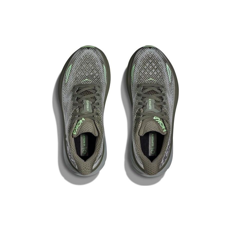 HOKA One One Clifton 9 'Olive Haze Mercury' Men's 1127895-OHMR