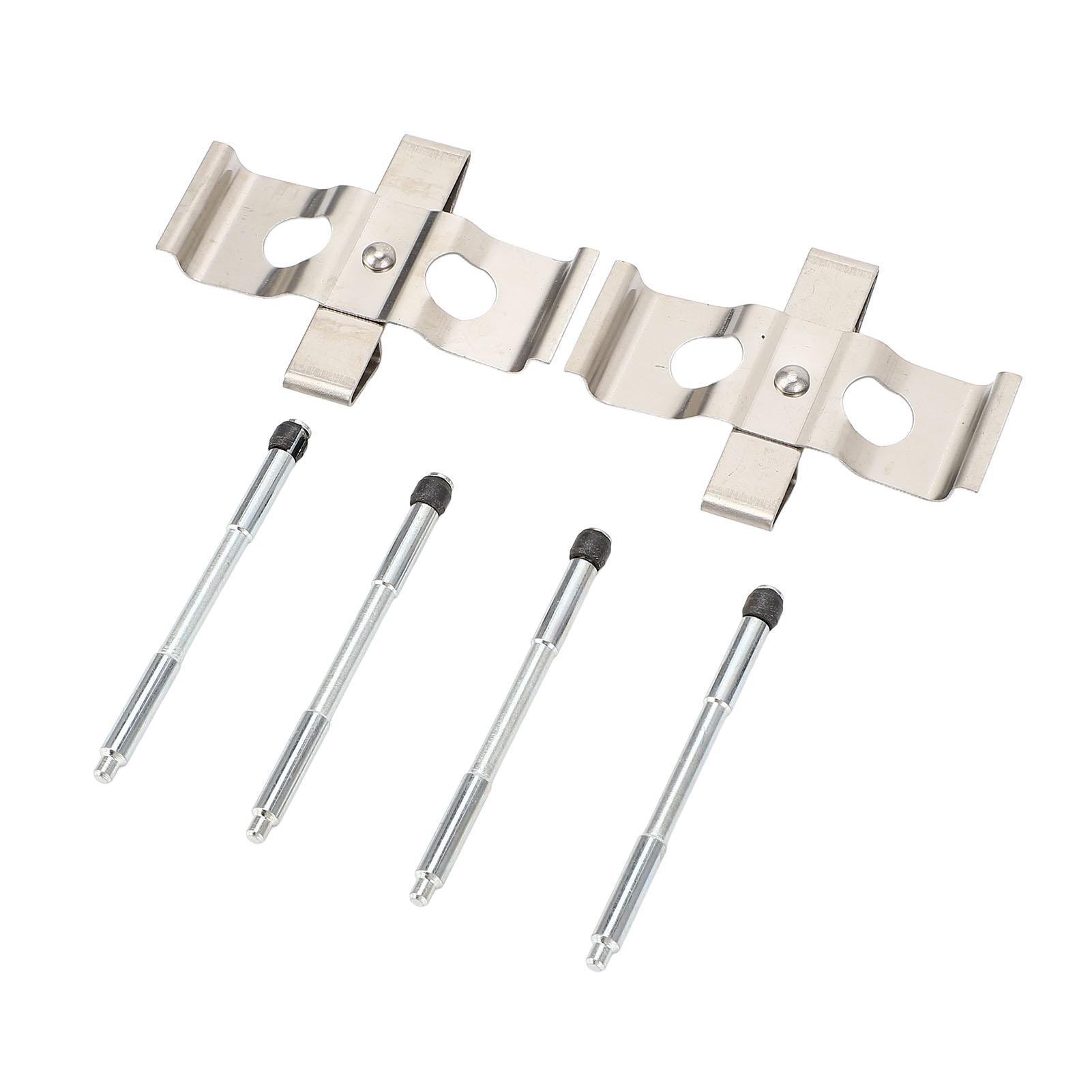 

Front Brake Pad Pins Fitting Set MBA1296 109‑1296 KIT1021 Front Disc Brake Caliper Hardware Kit with Clips and Pins for