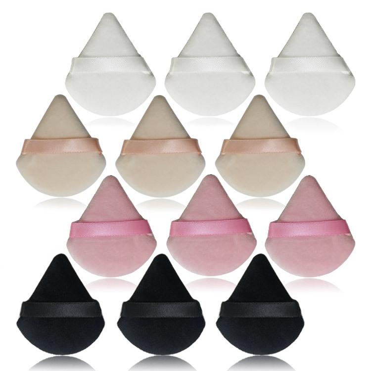 Suede Triangle Powder Puff Makeup Sponge