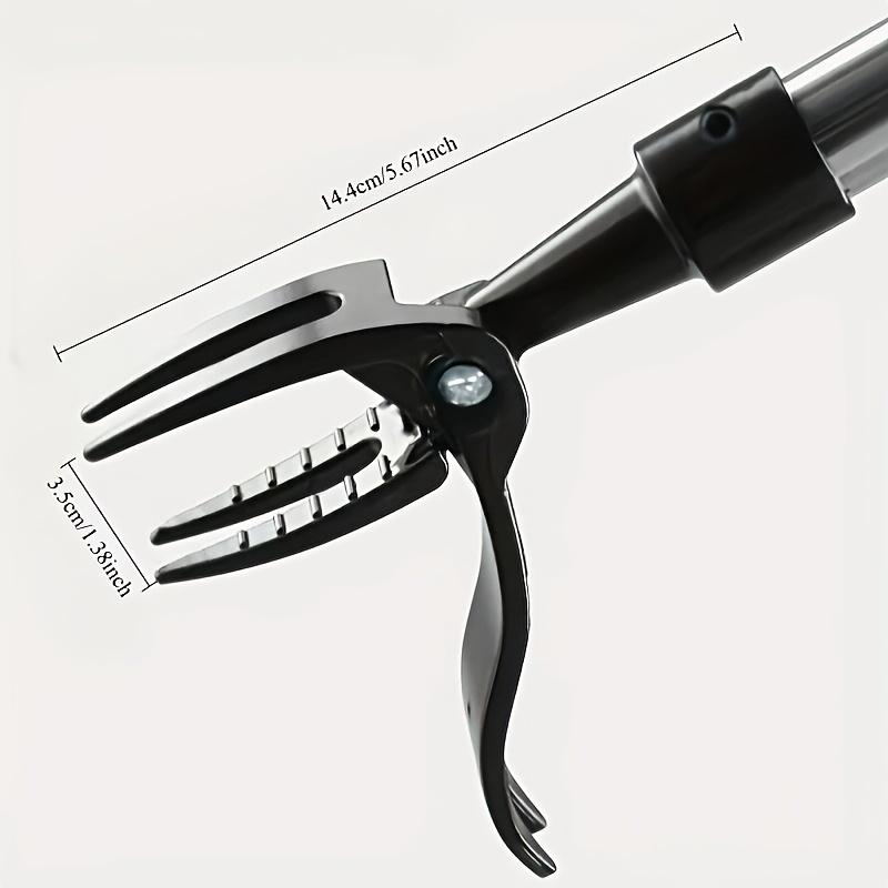 1pc 4-Claw Weed Tool Head - Professional Root Extractor for Tough Garden Weeds, Ergonomic Yard Maintenance Solution