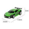 Mini Model Car Toy with Remotes in A Can Container Electric Mini Remote Control Car for Birthday Outdoor Gift Backyards Streets