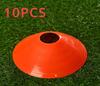 10pcs Cone Set Children's Football Training Professional Disc Footwork Agility Training Obstacle Sports Training Accessories