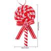 Christmas Lollipop Candy Pendant Candy Christmas Ornaments Red and White Christmas Lollipop Hanging Ornaments Xmas Tree Ornament