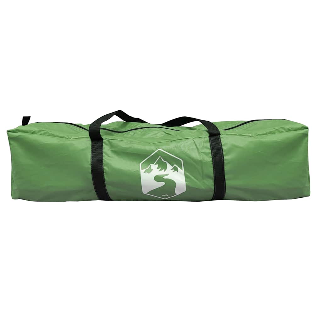 Tipi Camping Tent for 4 Persons Green Waterproof