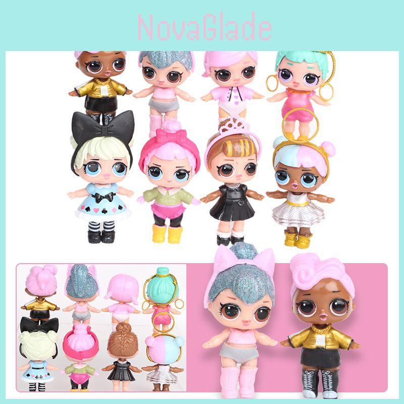 Чарівні 8 шт. ляльки-фігурки Lol Surprise Іграшки Ідеально підходять для дитячих прикрас на день народження