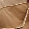 Used Chloe WOODY Medium Tote Tote Bag canvas leather Beige Brown Used Women