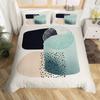 Floral Abstract Geometric King Duvet Cover Boho Exotic Bedding Set Colorful Retro Flower Comforter Cover Polyester Quilt Cover