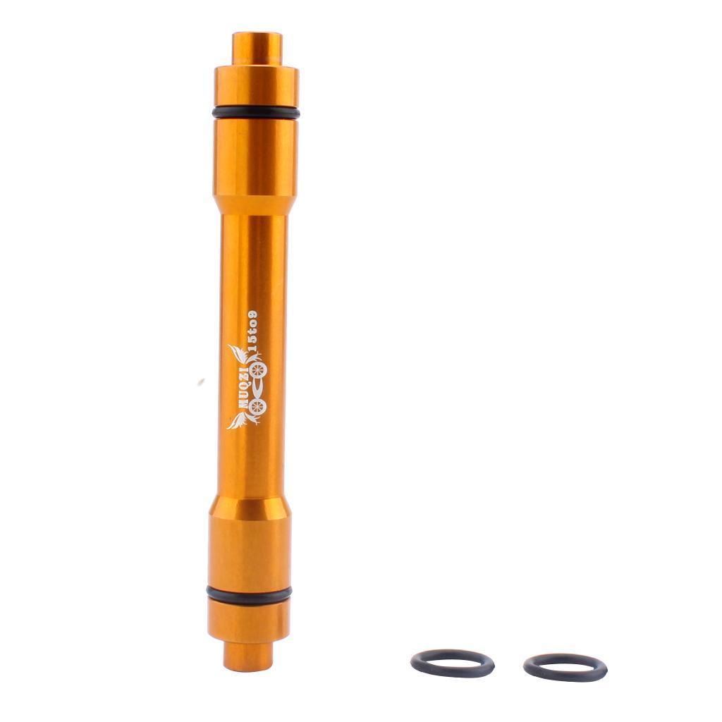 Bike Bicycle Front 15mm Thru Axle to Standard 9mm Seat Adapter