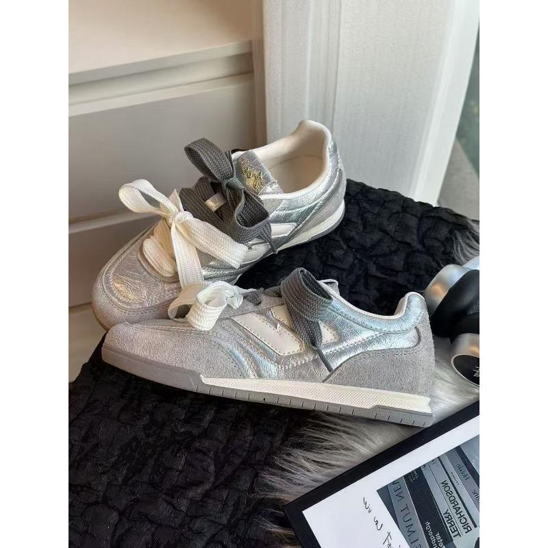 

Женская весенняя новая ретро универсальная черно-белая повседневная обувь универсальная спортивная обувь белая обувь 35