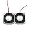 High Sensitivity 92dB Miniature Square Speakers 28mm Internal Magnets Speakers Metal Build, 8Ohm 92dB Rate Power 2W
