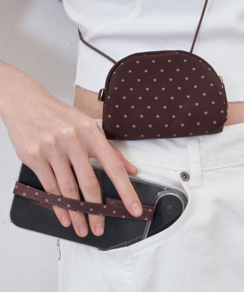Highloop Bloom Half Moon Card Wallet