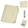 Women's Baellerry Bifold Wallet: Stylish Short Wallet with Zipper Coin Purse & Buckle