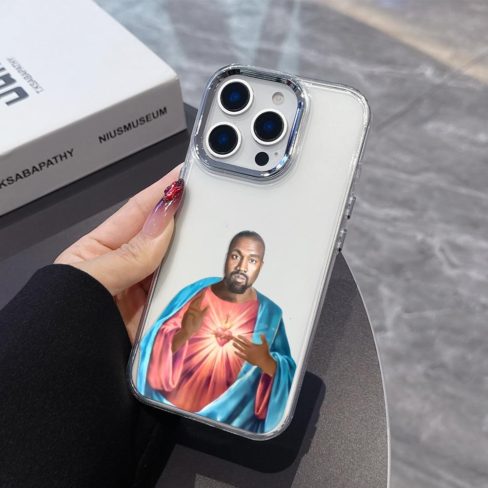 

HOT Kanye West YE Funny Phone Case for Samsung Galaxy S25 S24 S23 S22 S21 S20 Note20 FE Ultra Edge Plus 4G 5G Transparent Cover Samsung S22 Plus 5G