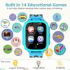 Kids Smart Watches For Girls Boys, Kids Smartwatch With Call 14 Games Dual Cameras Alarm Music Player Flashlig