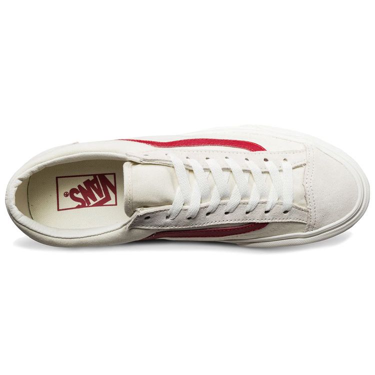 Vans Old Skool Style 36 Marshmallow Unisex Sneakers White Racing-Red VN0A3DZ3OXS