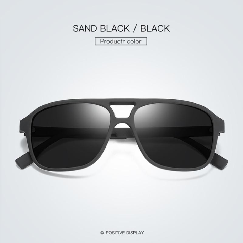 

Европейские и американские мужские и женские модные спортивные на открытом воздухе красочные поляризованные солнцезащитные очки для верховой езды чёрный