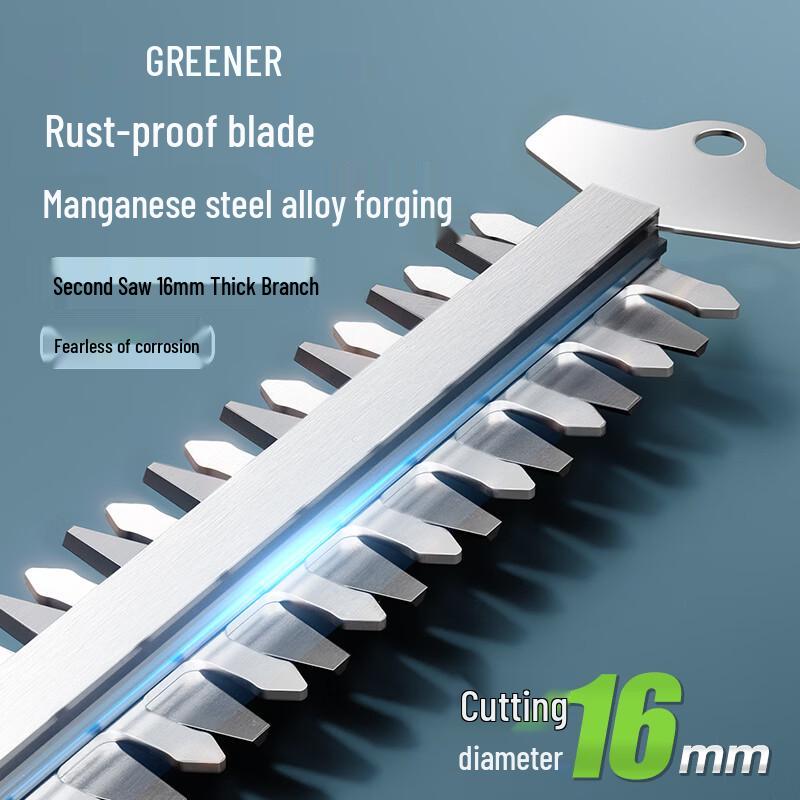 GREENER Cordless Digital Hedge Trimmer CN plug (adapter included)