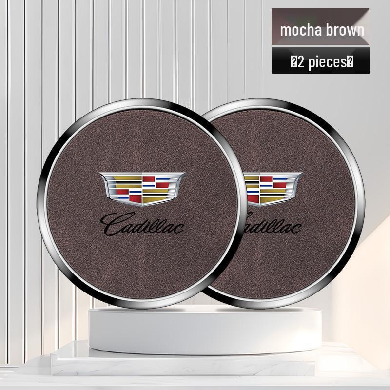 Cadillac SRX Water Cup Holder Pad for 2004-2015 - Alloy Door Slot Storage 25