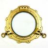 15" Ship Porthole Marine Brass Antique Wall Mirror Nautical Home/Ship Décor Gift