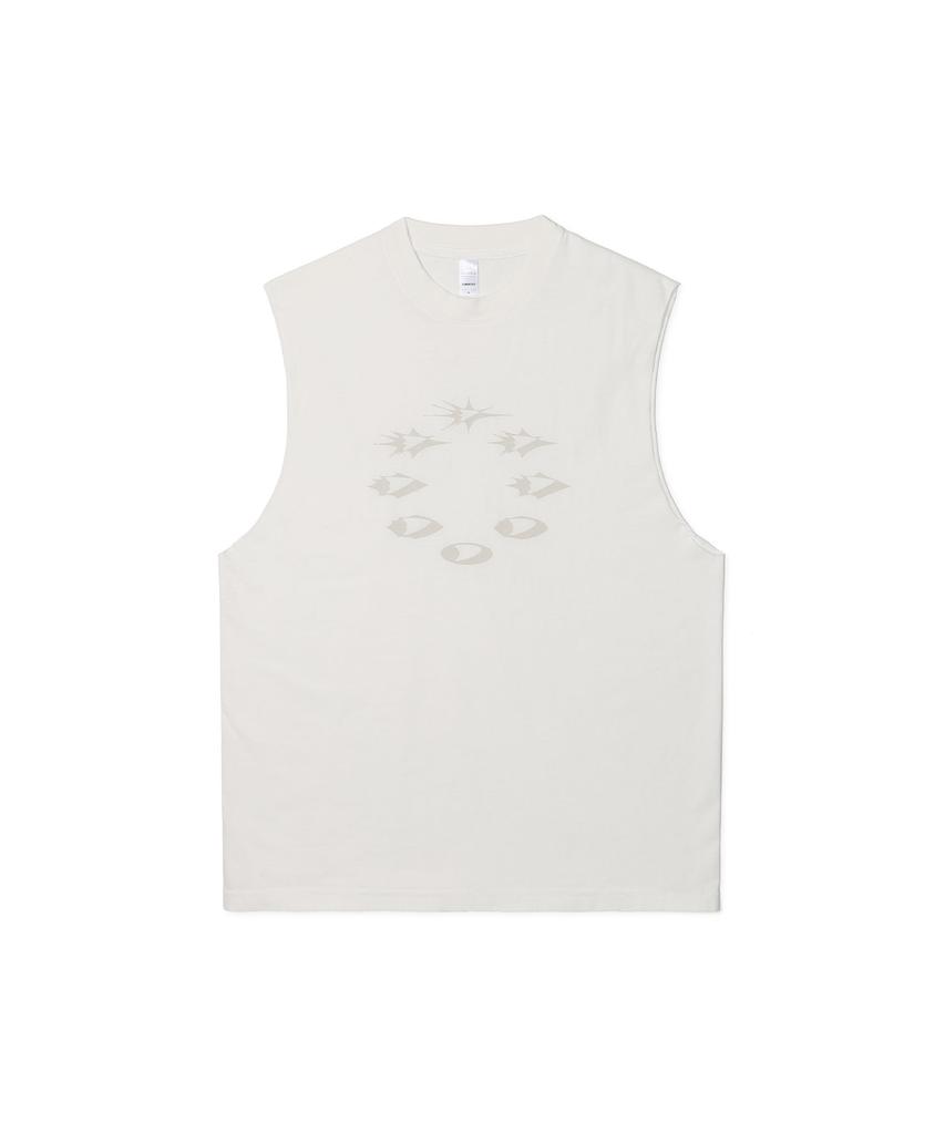 DIMITO D-Axis Cycle Gd 6.5Oz Sleeveless Off White
