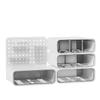 Customizable DIY Pegboard Desk Organizer Storage Box for Students