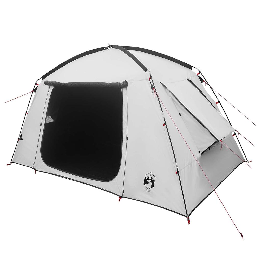 Cabin Tent with Roof White Blackout 300 x 210 x 156 cm Polyester