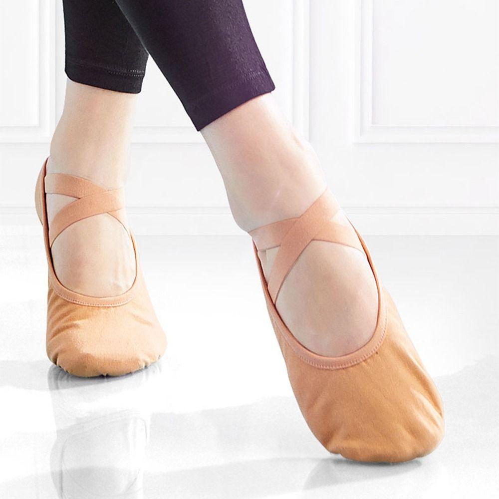 Ballet Dance Children Latin Dance Canvas Girls Ballet Shoes Girls Shoes Dance Shoes Flats Shoes