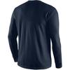 Nike Logo Round Neck Pullover Long Sleeve T-Shirt Men Tops Blue 727980-419