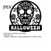 Outdoor Hanging Decorations Skull Metal Door Sign, Gothic Spooky Skeleton Head Wall Vintage Style Art for Man Cave, Bar, Bedroom, Garage, Office, Home