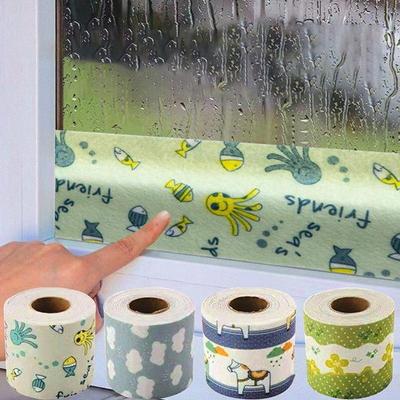 1 Pcs Window Absorbent Sticker Bathroom Kitchen Waterproof Sticker Self-adhesive Anti-mildew Water Tank Hygroscopic Sticker YSX