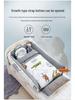Foldable Portable Baby Crib: Anti-Pressure, Anti-Startle Pure Cotton Sleeping Bed