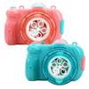 Electric Bubble Camera Toy for Kids with Bubble Lots of Batteries of Liquid, Strap, Glows, (Set 2)