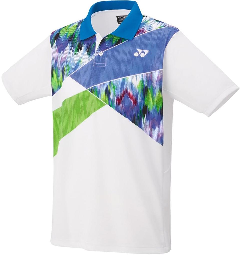 Yonex Short Sleeve Game White Size L Shirt, (011),