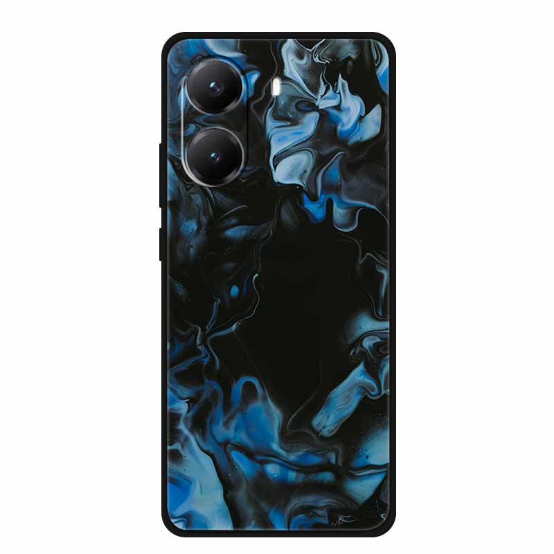 Funda For Poco X7 Pro Cases Marble Painted Silicone Back Cover for Poco X7 Pro Protective Shockproof Cool Capa Poco X7Pro Bumper