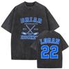 Vintage Washed Briar Hockey Gramham 44 Off Campus TV Series T Shirts Mens Summer Clothing Fashion Cotton Short Sleeve Tshirts