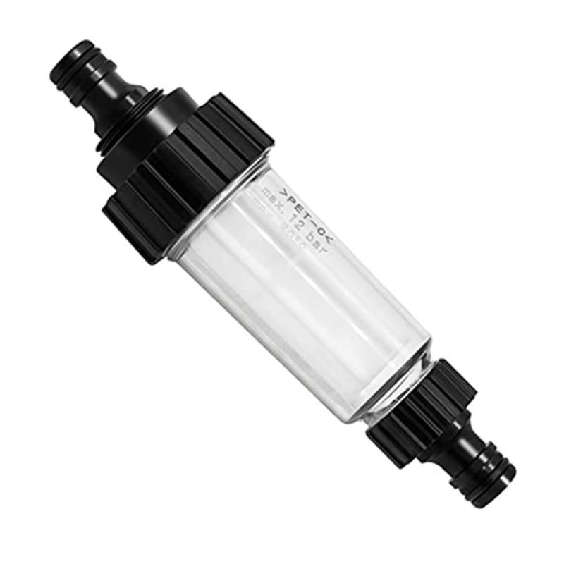 Filtro per idropulitrice Karcher con connettore a nipplo G3/4 e rete trasparente