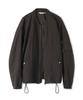 Partimento [Summer] Air Shell Jacket Charcoal Brown