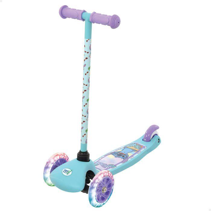 Kinderroller - tandem group trading limited - Design Stitch - Rutschfeste Plattform - Leuchtende Räder