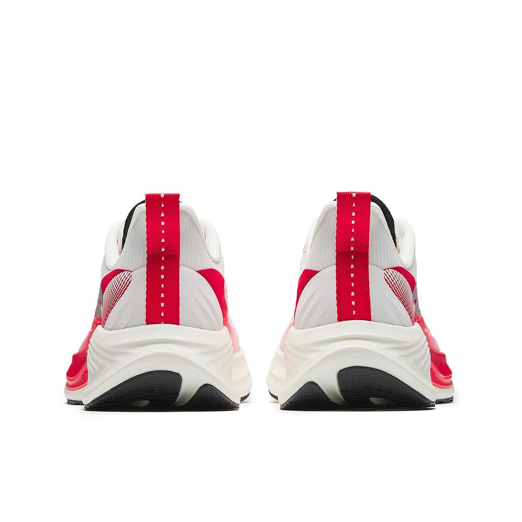 Anta Hydrogen Run Cool Lightweight Running Shoes Men Sneakers White Red Silver 912625514-2