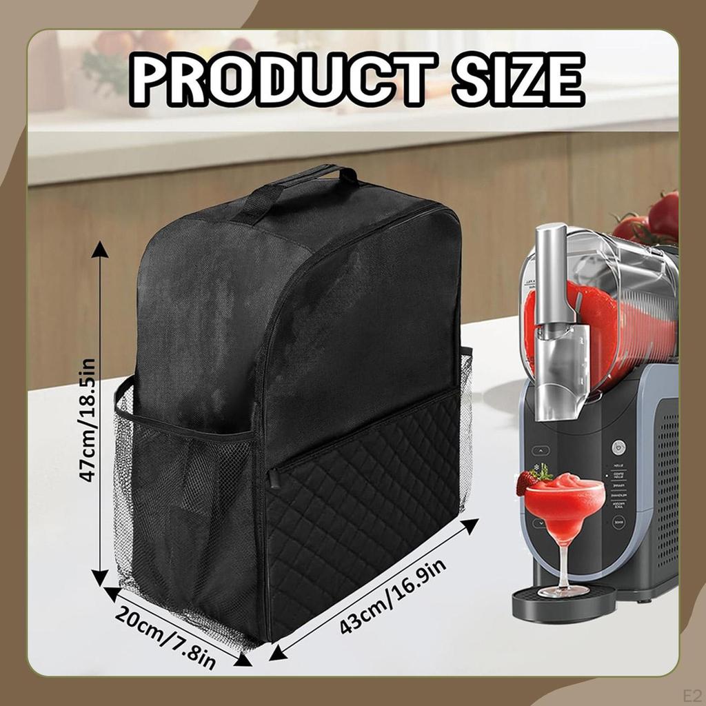 Slushie Machine Carrying Bag Travel Front Opening Holder Drink Maker Organizer for FS 301