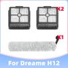 For Xiaomi Dreame H12 Wet & Dry Cordless Vacuum Cleaner Replacement Spare Parts Accessories Roller Brush Hepa Filter