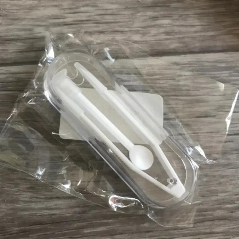 1 Set Color Contact Lens Case Box Tweezers and Suction Stick for Eyes Care Tool Contact Lenses Inserter Tools Contacts Case