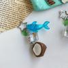 Unique Design Y2K Dolphin Keychain 1Pcs Retro Alloy Charm Fashion Pendant for Purse Backpack Bag Decor
