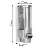 350ml Wall Mounted Bathroom Liquid Soap Dispenser Washing Hand Sanitizer Pump Family Hotel Shower Gel Bathroom Accessories