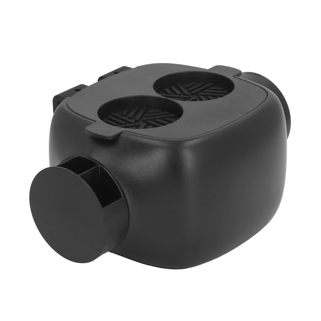 Coffee Knock Box Tamping Station Space Saving Coffee Tamper Portafilter Storage Organizer Box for Ho