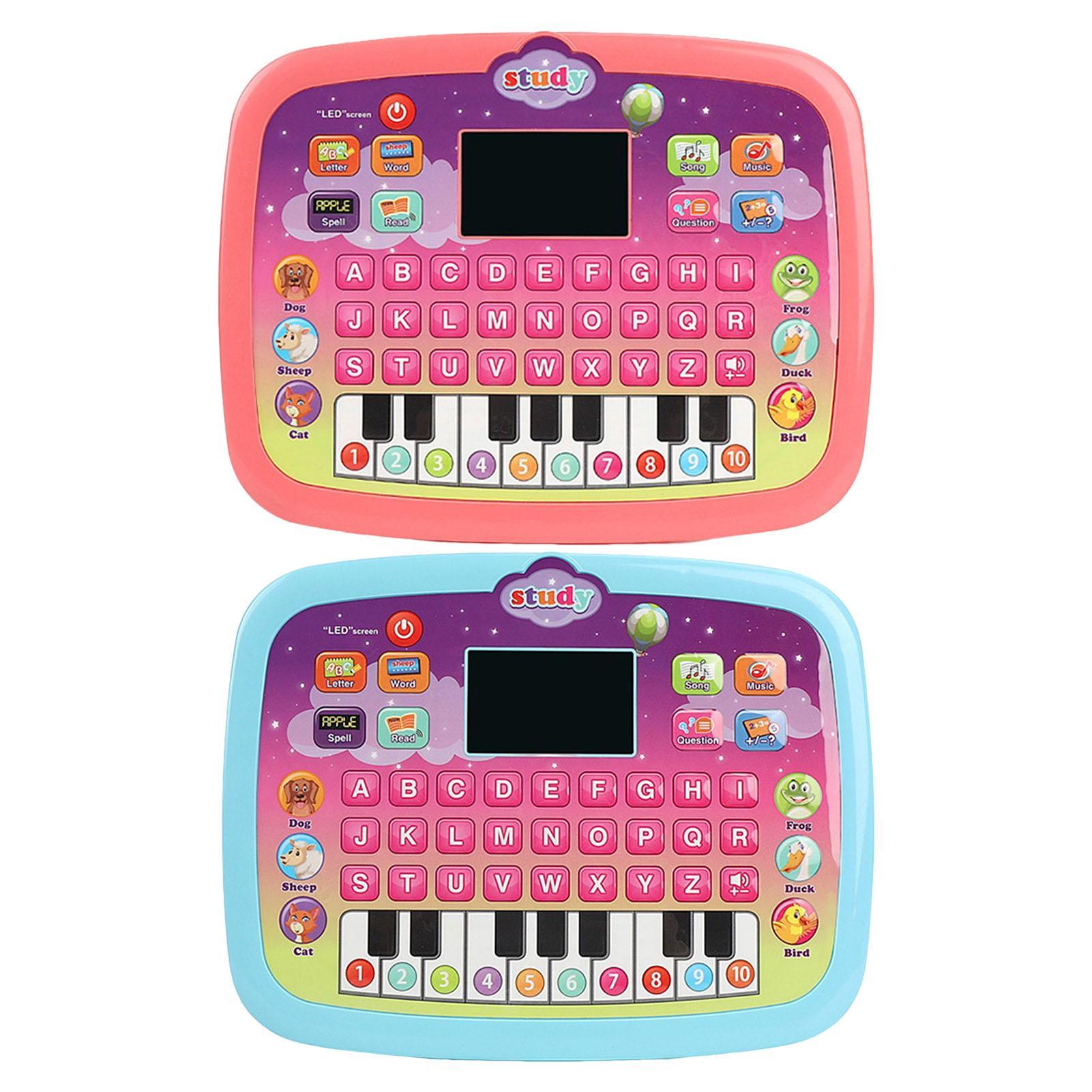 

Детский ноутбук для ролевых игр | Притворитесь, что ноутбук для ребенка | Игрушка для ноутбука «Пой и учись» со светом, звуками и музыкой, развивающая буквы, цифры, формы и буквы.